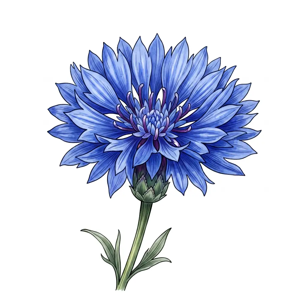 Vibrant Corn color drawing template to trace with AR Drawing