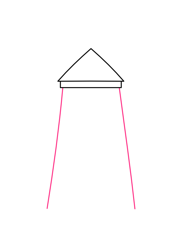 Step 3: Draw the Tower Body