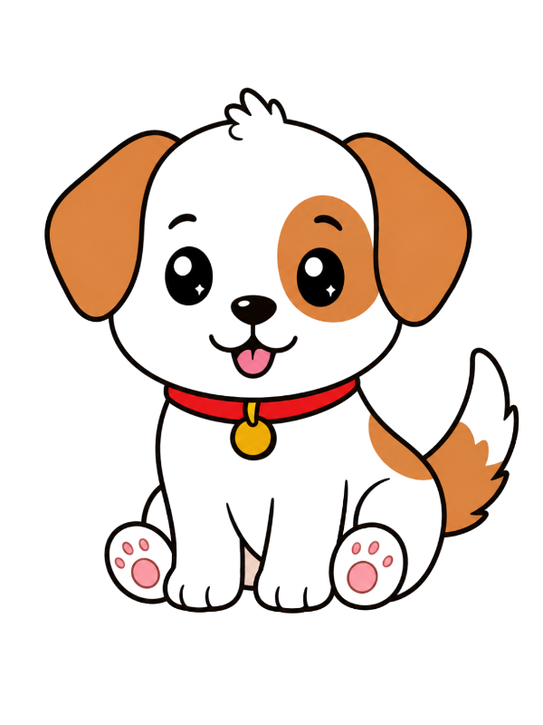 Step 10: Color Your Puppy