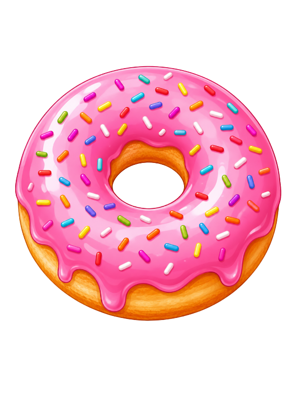 Step 6: Color Your Donut