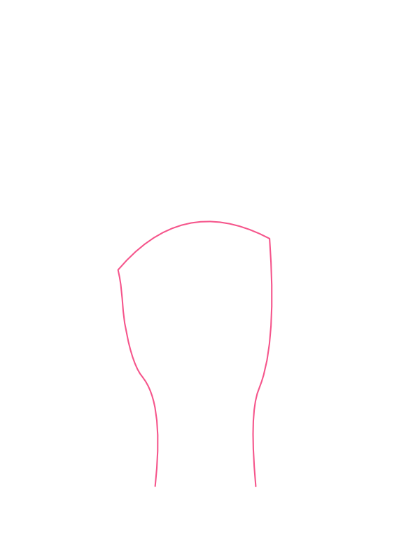 Step 1: Draw the Palm and Wrist