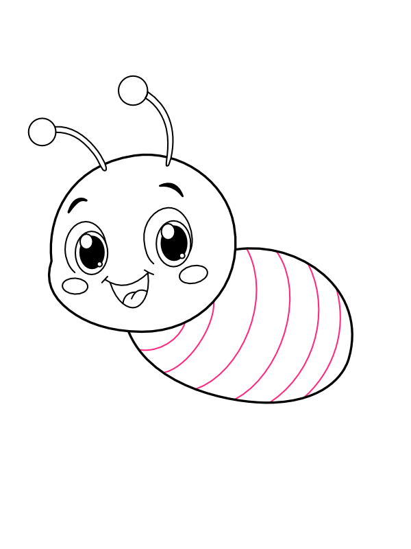 Step 5: Add the Body Stripes