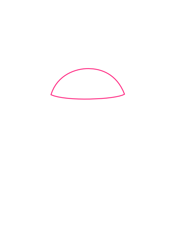 Step 1: Draw the Dome