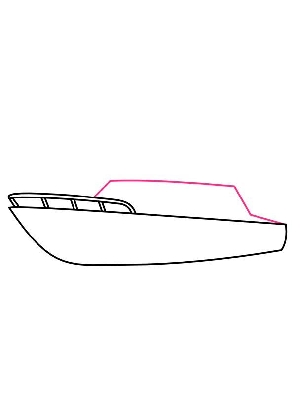 Step 3: Draw the Cabin Outline