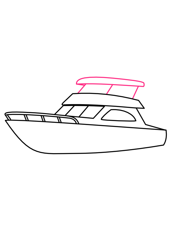 Step 6: Add the Upper Flybridge Deck